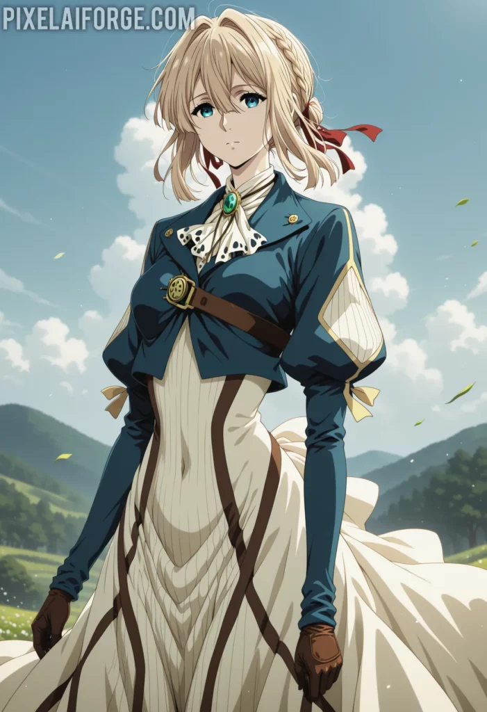 Violet Evergarden es uno de los personajes más profundos del anime