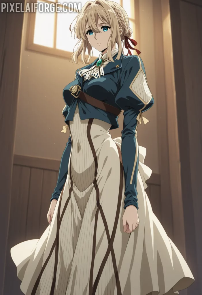 Violet Evergarden es uno de los personajes más profundos del anime