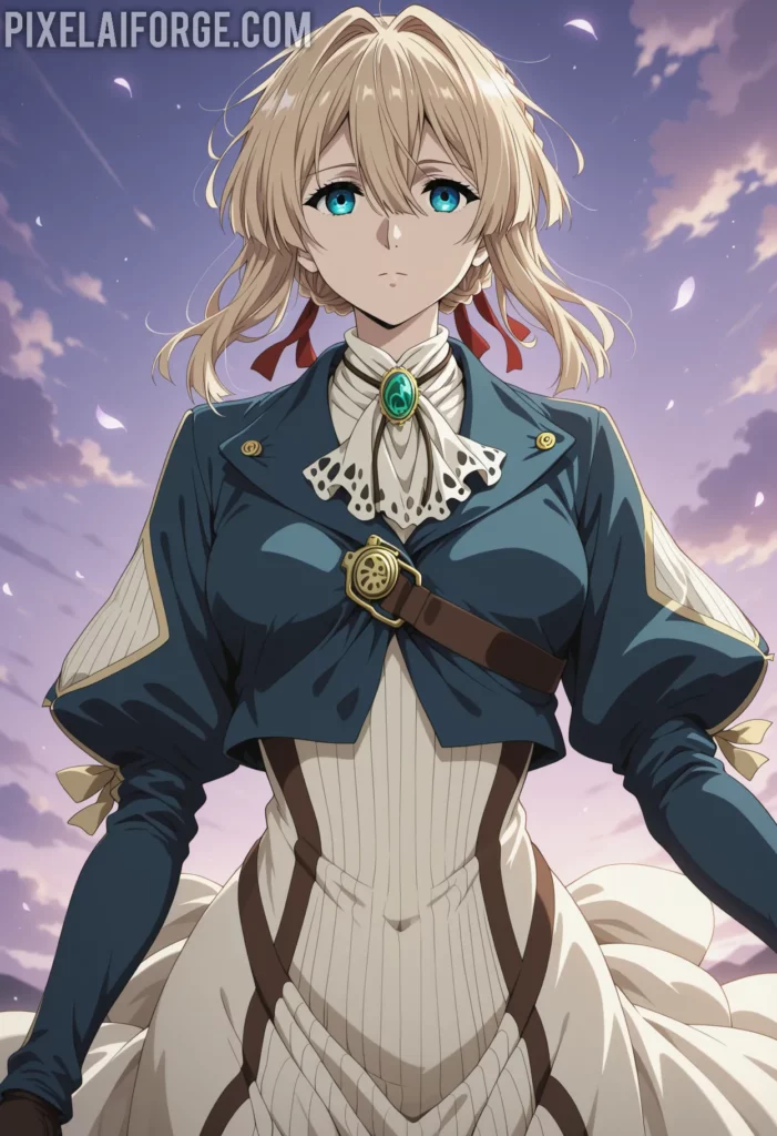 Violet Evergarden es uno de los personajes más profundos del anime