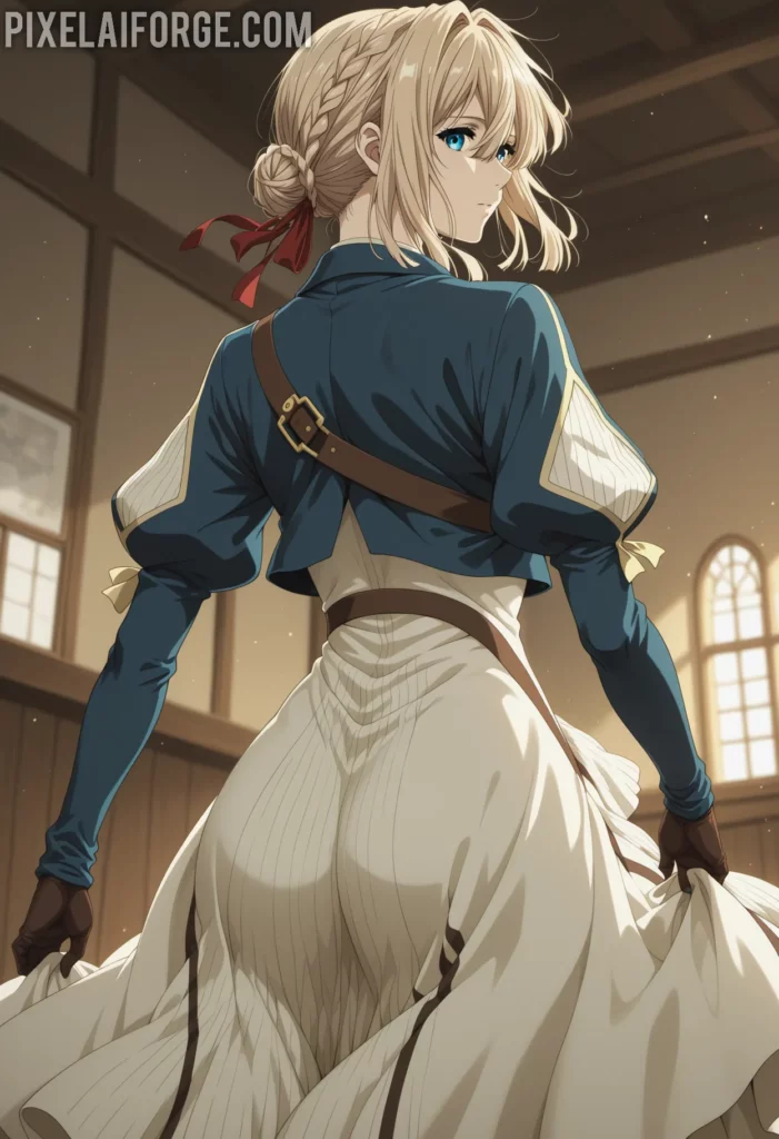 Violet Evergarden es uno de los personajes más profundos del anime