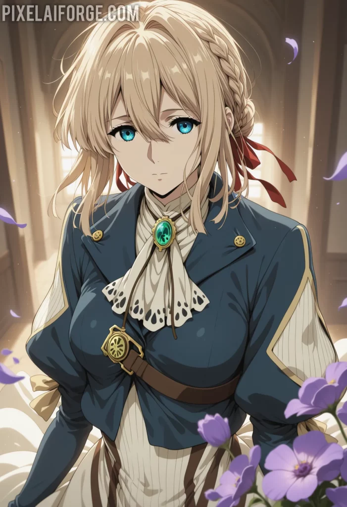 Violet Evergarden es uno de los personajes más profundos del anime