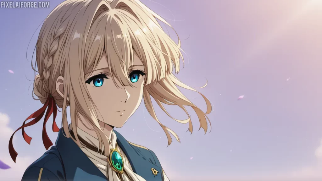 Violet Evergarden es uno de los personajes más profundos del anime