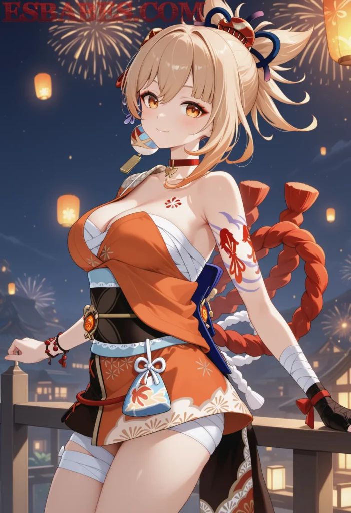 Yoimiya en Genshin Impact 2025: La Reina de los Fuegos Artificiales de Inazuma