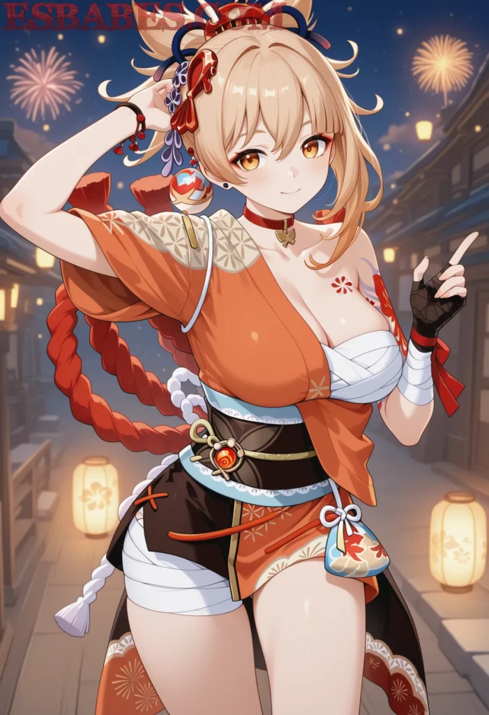 Yoimiya en Genshin Impact 2025: La Reina de los Fuegos Artificiales de Inazuma