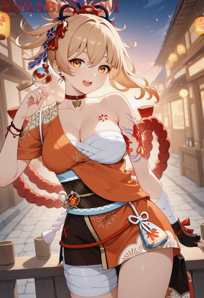 Yoimiya en Genshin Impact 2025: La Reina de los Fuegos Artificiales de Inazuma