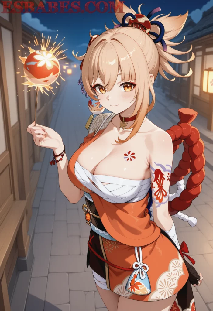 Yoimiya en Genshin Impact 2025: La Reina de los Fuegos Artificiales de Inazuma