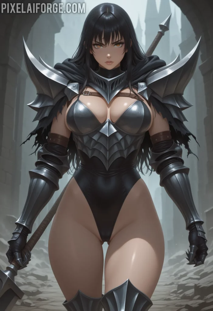 Imágenes de Anime Chica Berserk: Belleza en la Oscuridad