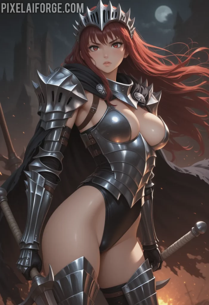 Imágenes de Anime Chica Berserk: Belleza en la Oscuridad