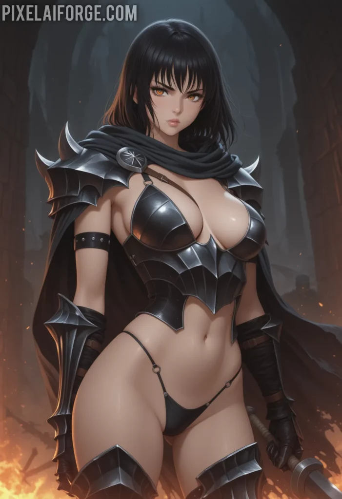 Imágenes de Anime Chica Berserk: Belleza en la Oscuridad
