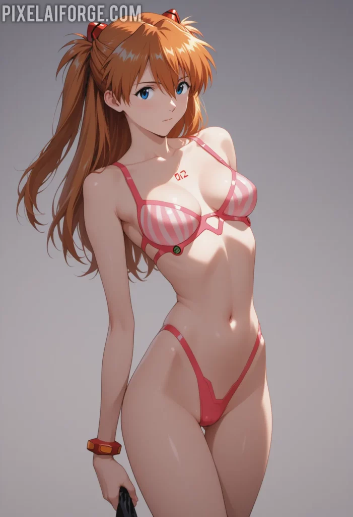 Asuka Langley La Valiente Piloto del EVA-02