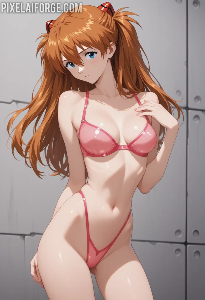 Asuka Langley La Valiente Piloto del EVA-02