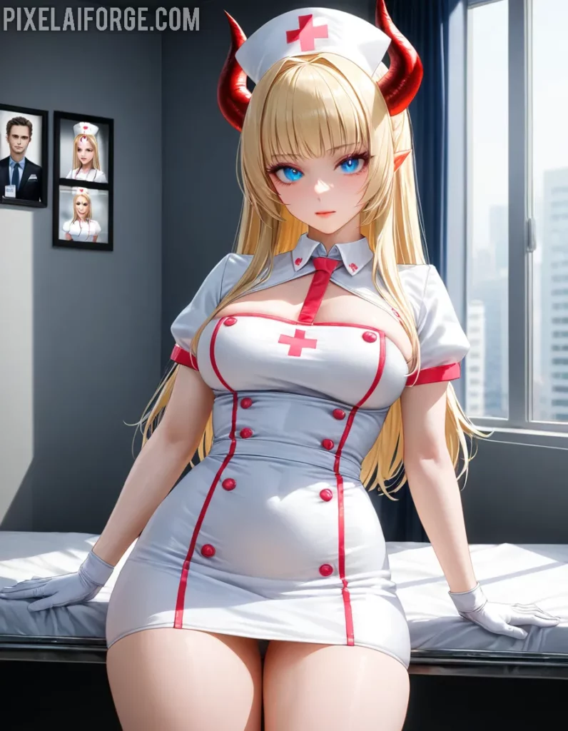 La enfermera anime de Demon Stailer