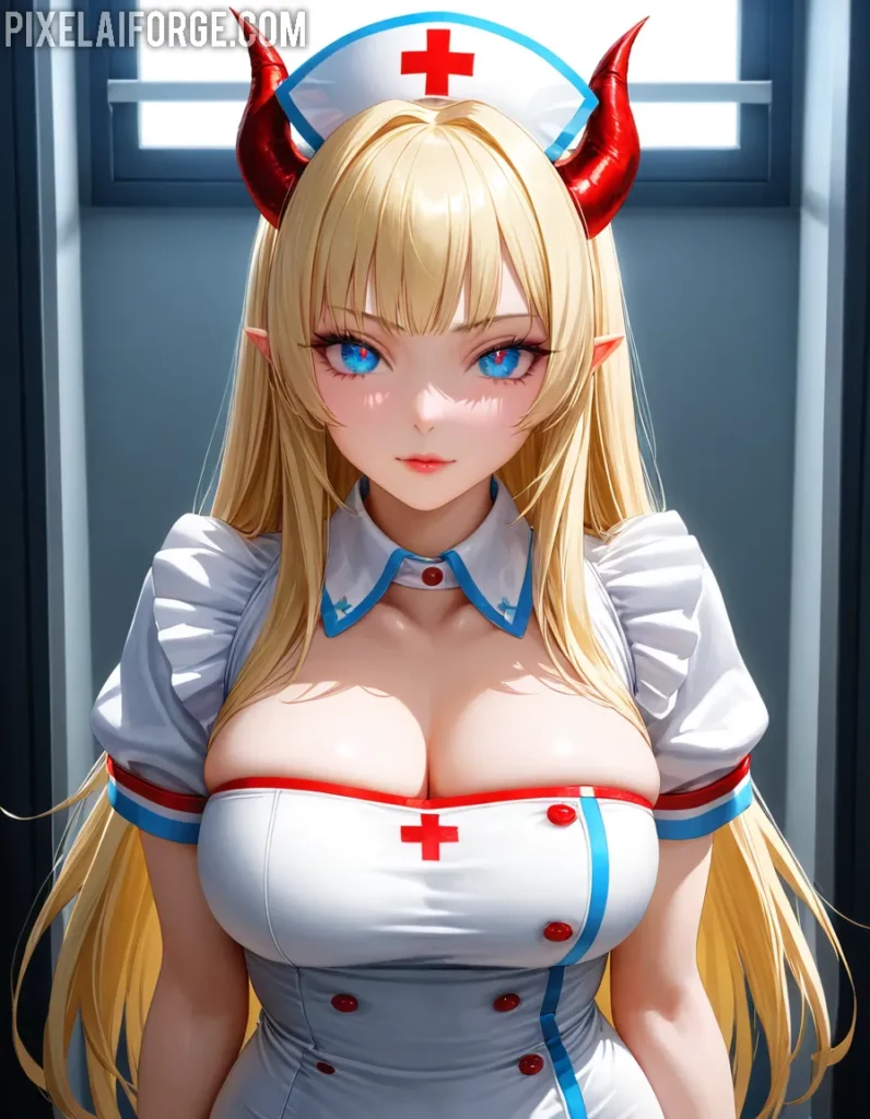 La enfermera anime de Demon Stailer