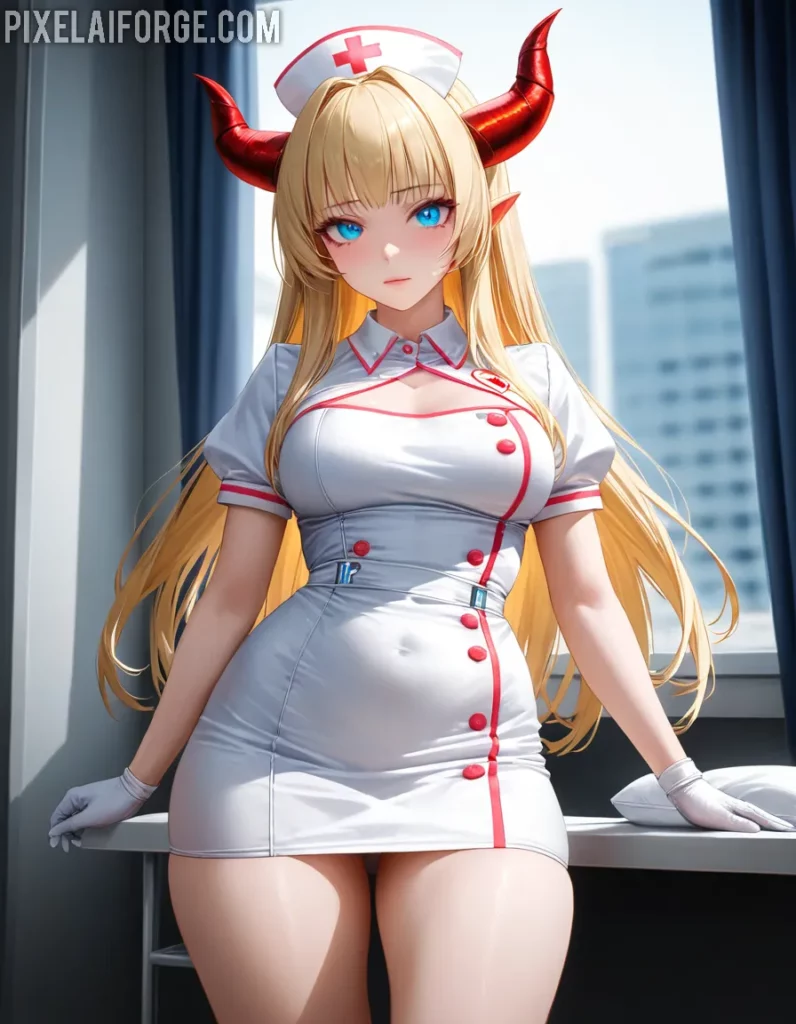 La enfermera anime de Demon Stailer