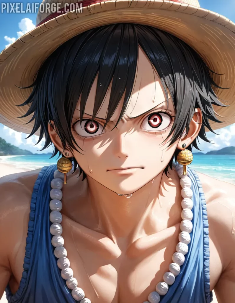 Monkey D. Luffy Una Visita en Málaga
