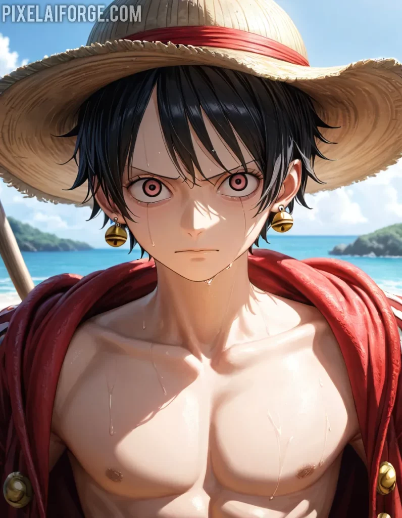 Monkey D. Luffy Una Visita en Málaga