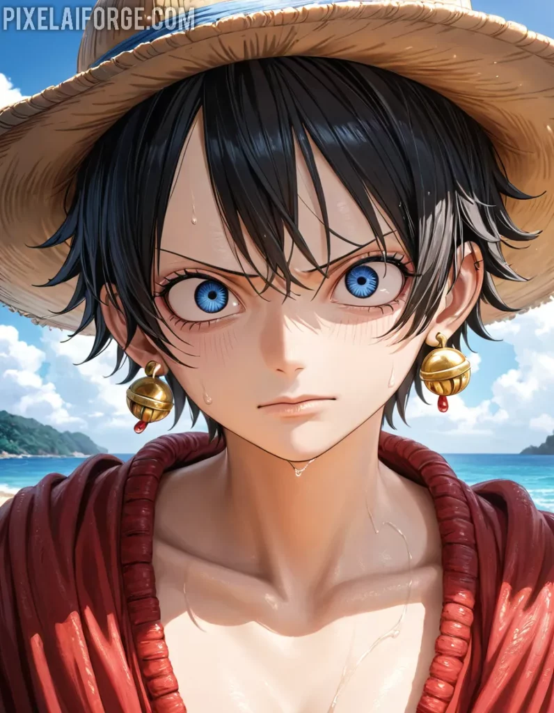 Monkey D. Luffy Una Visita en Málaga