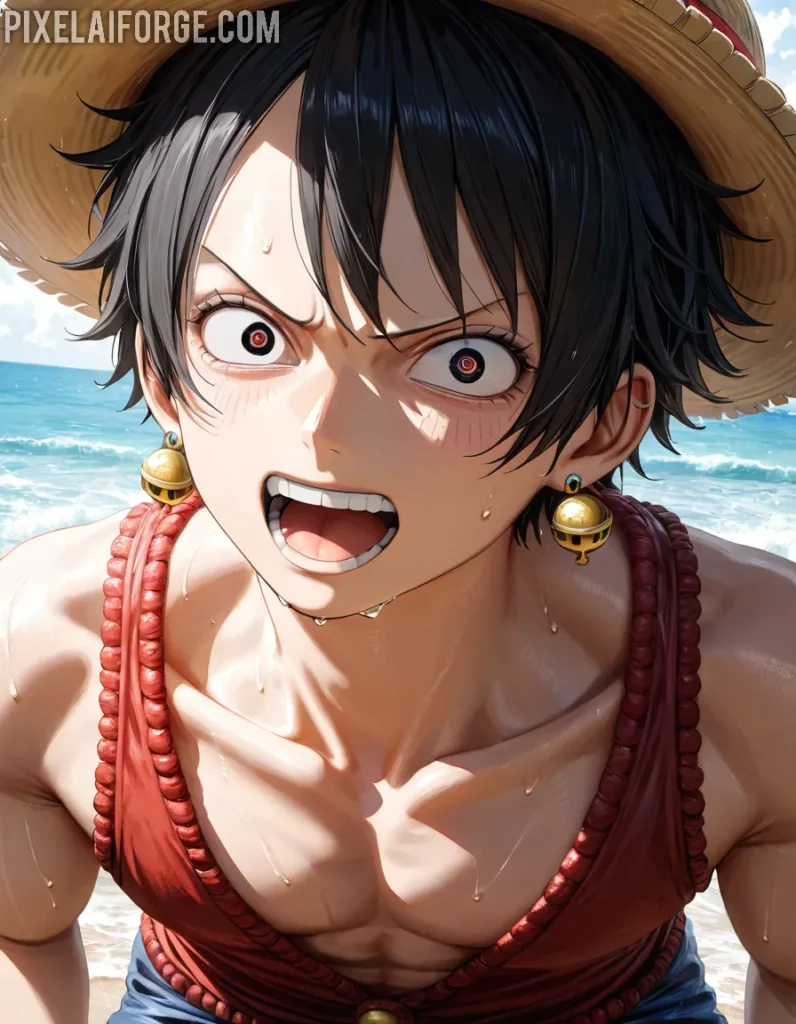 Monkey D. Luffy Una Visita en Málaga