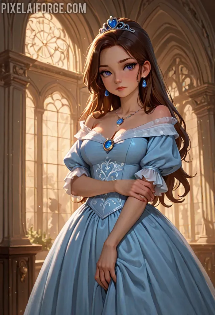 Cenicienta en Estilo Anime: 10 Imágenes Únicas Generadas por Inteligencia Artificial