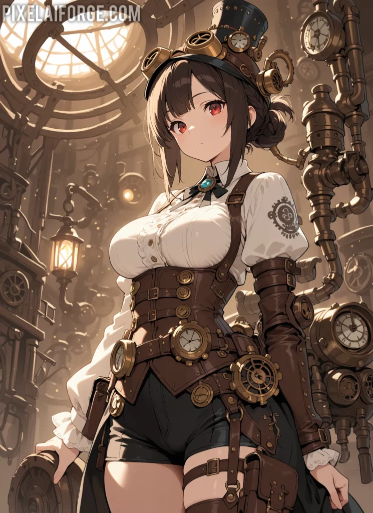 Cómo crear arte anime steampunk con IA – Guía paso a paso y herramientas recomendadas