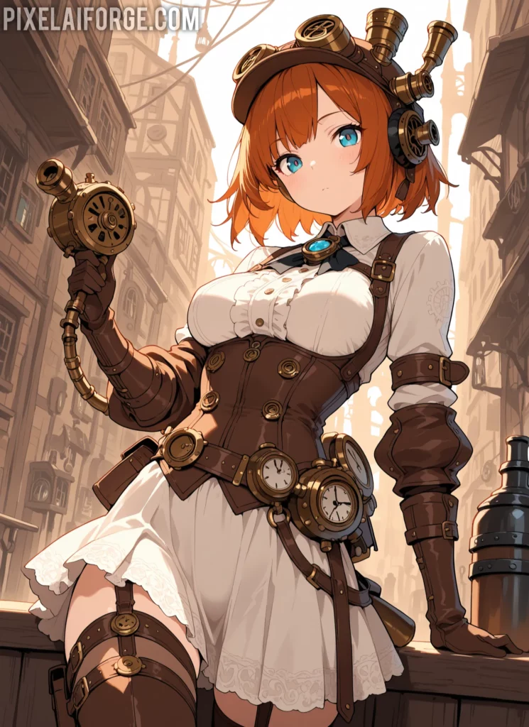 Cómo crear arte anime steampunk con IA – Guía paso a paso y herramientas recomendadas