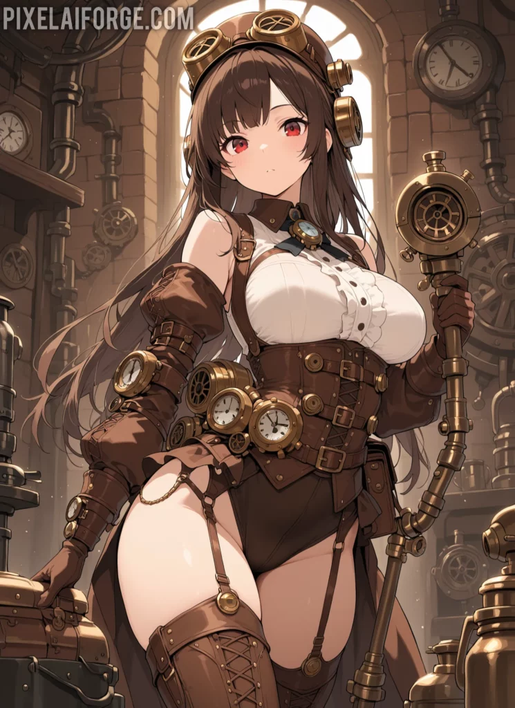 Cómo crear arte anime steampunk con IA – Guía paso a paso y herramientas recomendadas