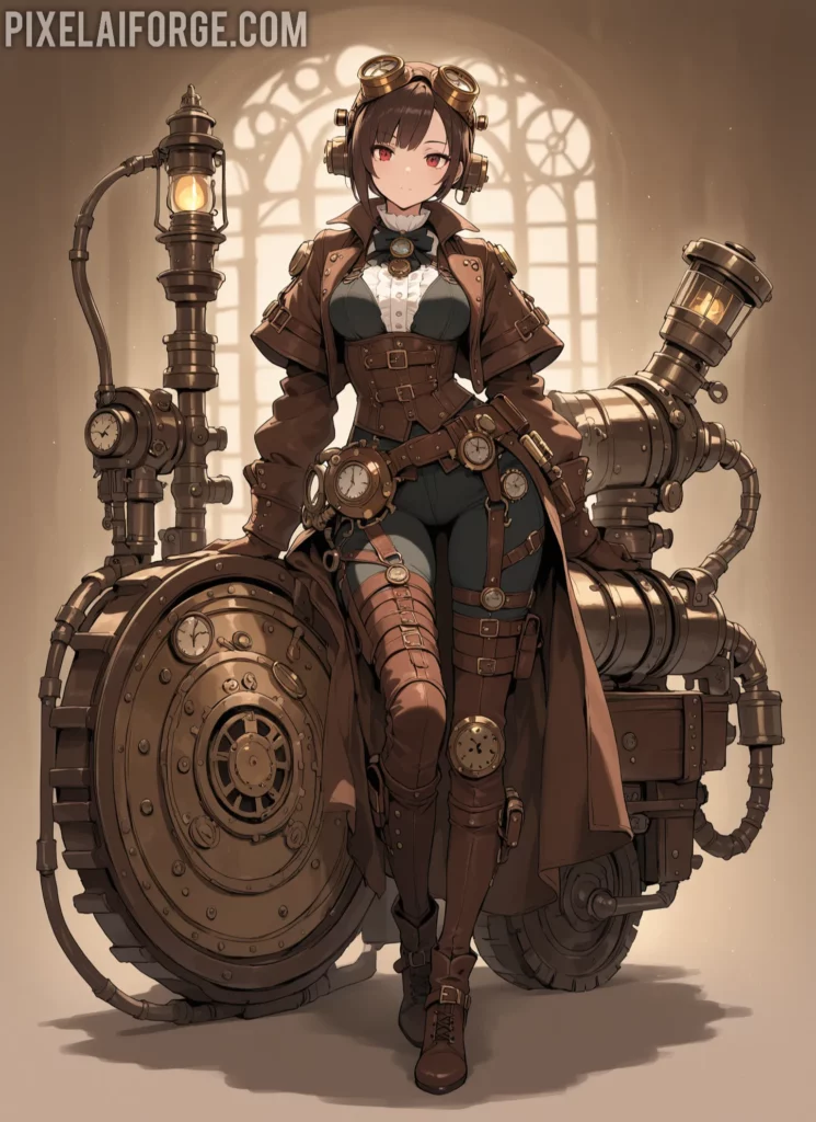 Cómo crear arte anime steampunk con IA – Guía paso a paso y herramientas recomendadas