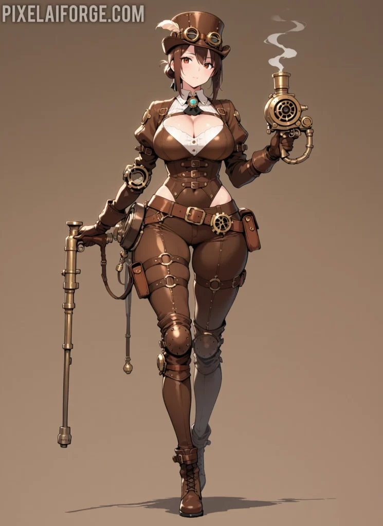 Cómo crear arte anime steampunk con IA – Guía paso a paso y herramientas recomendadas