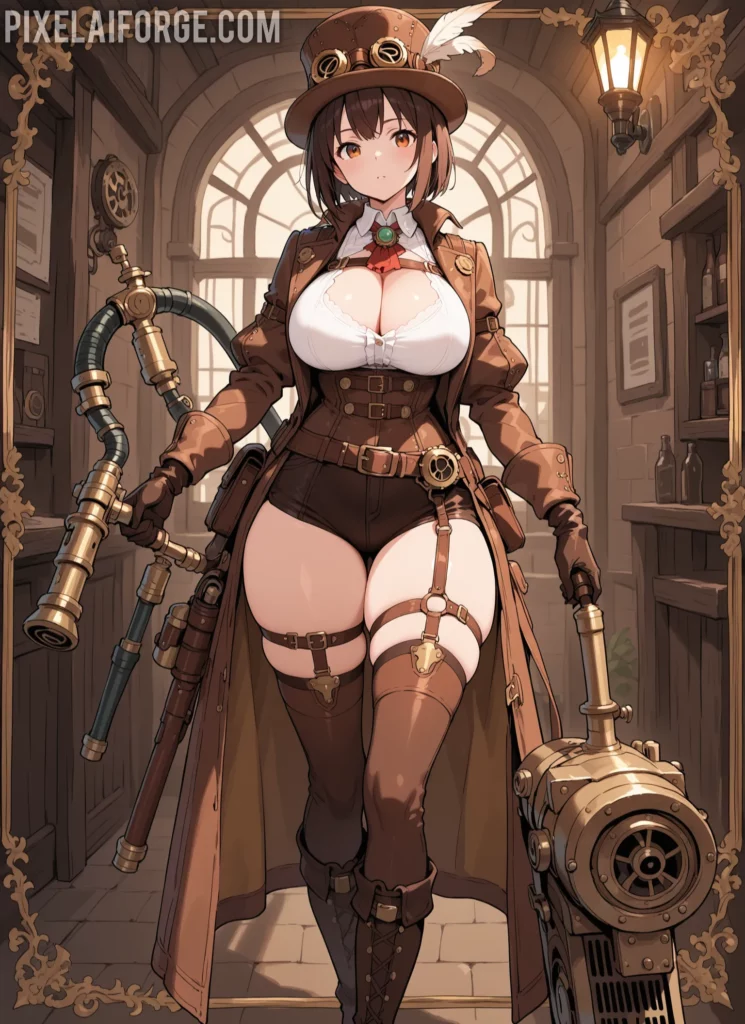 Cómo crear arte anime steampunk con IA – Guía paso a paso y herramientas recomendadas