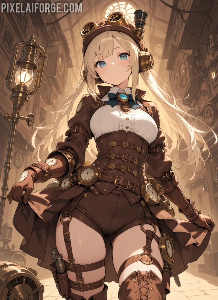 Cómo crear arte anime steampunk con IA – Guía paso a paso y herramientas recomendadas