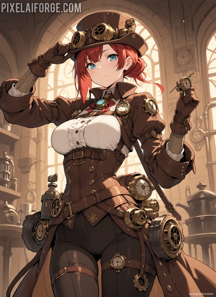 Cómo crear arte anime steampunk con IA – Guía paso a paso y herramientas recomendadas