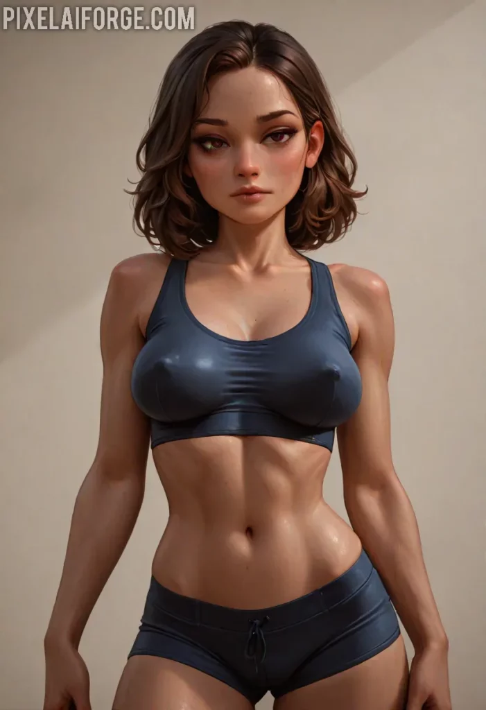 Imágenes Anime de Chicas Fitness Creadas con IA: Inspiración y Estilo