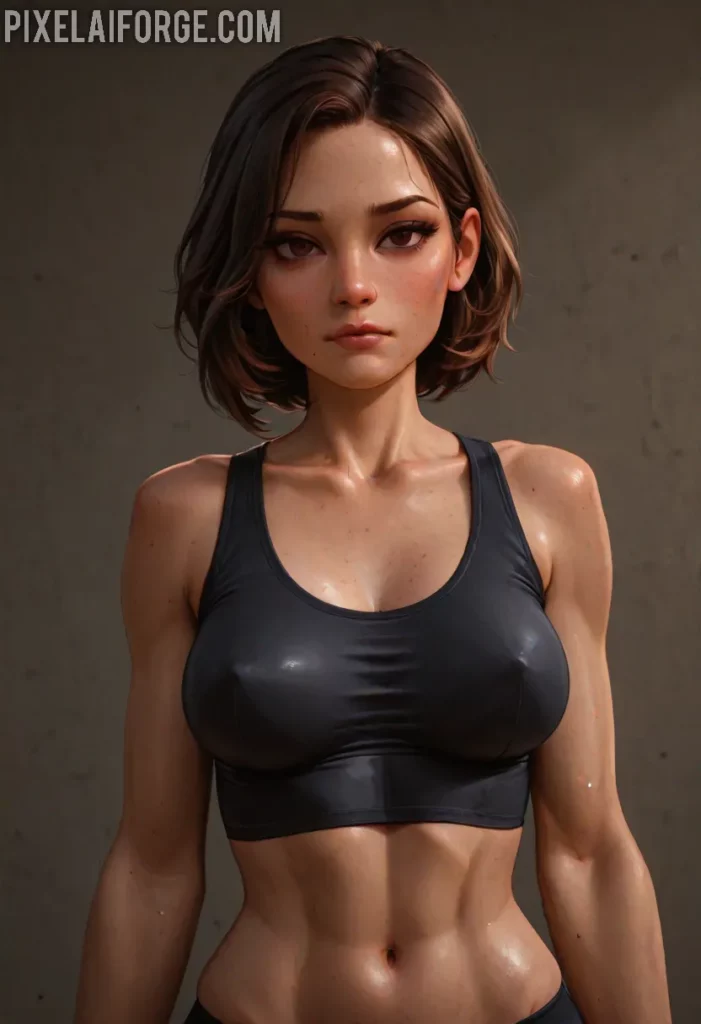 Imágenes Anime de Chicas Fitness Creadas con IA: Inspiración y Estilo
