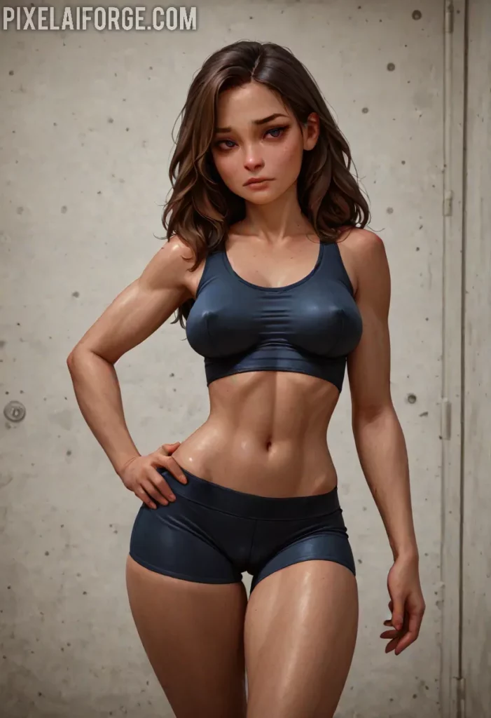 Imágenes Anime de Chicas Fitness Creadas con IA: Inspiración y Estilo