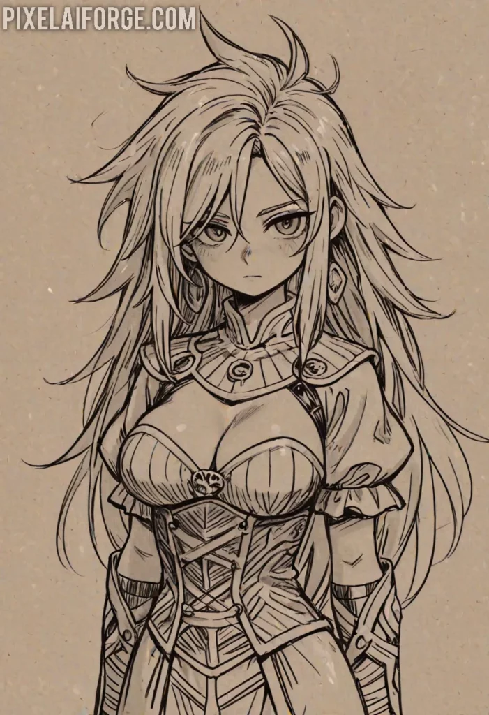 Imágenes Anime de Chicas de Fantasía Creadas con IA: Magia y Aventura
