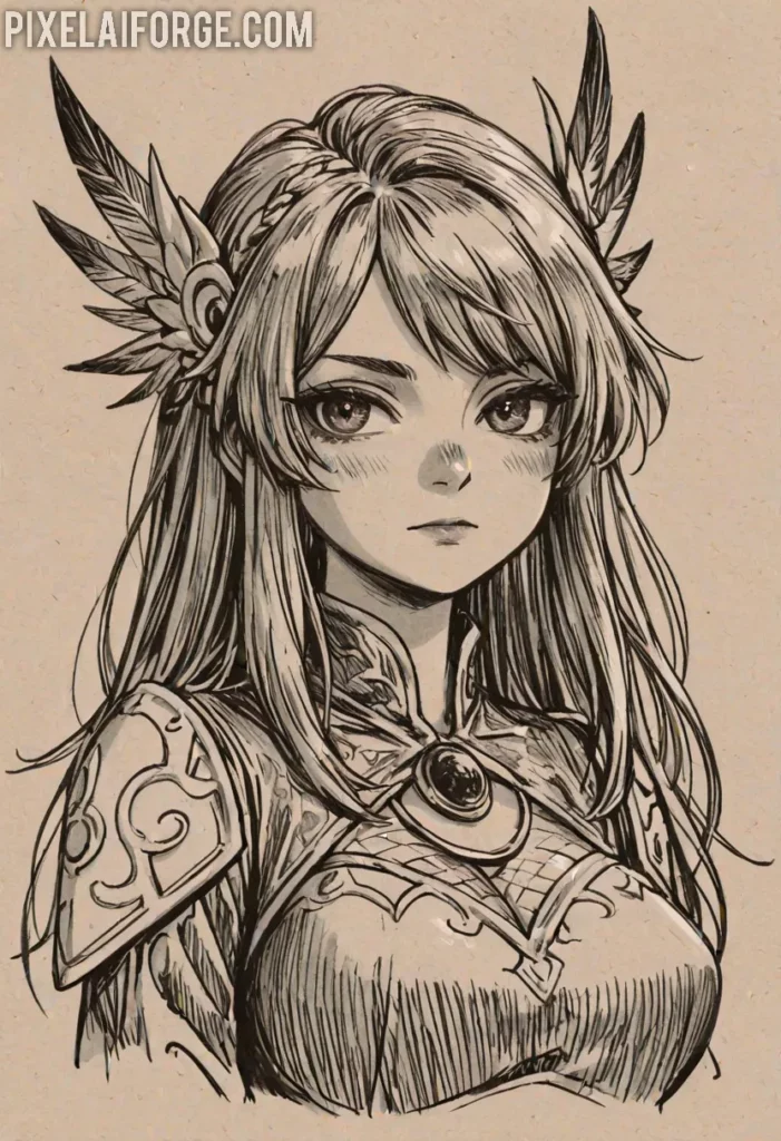 Imágenes Anime de Chicas de Fantasía Creadas con IA: Magia y Aventura