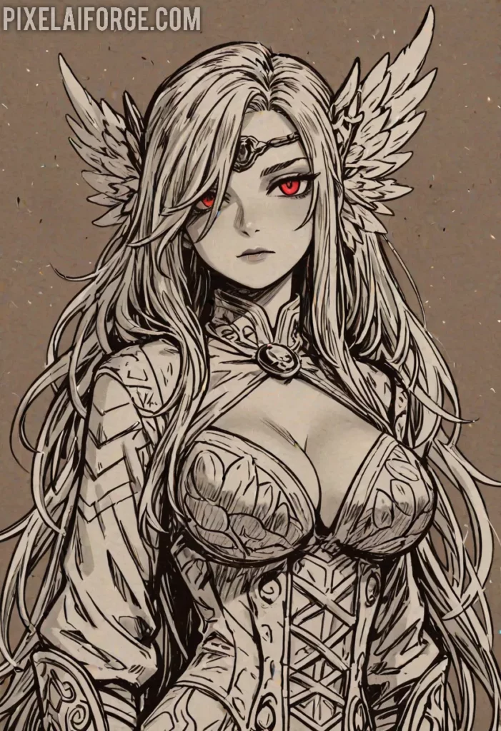 Imágenes Anime de Chicas de Fantasía Creadas con IA: Magia y Aventura