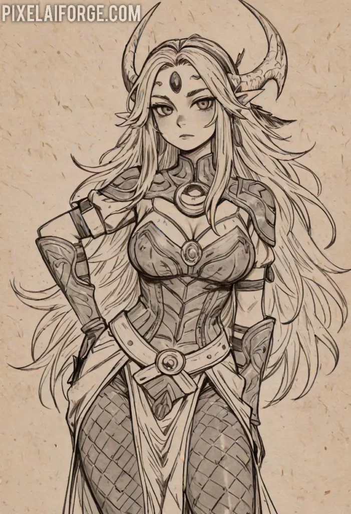 Imágenes Anime de Chicas de Fantasía Creadas con IA: Magia y Aventura