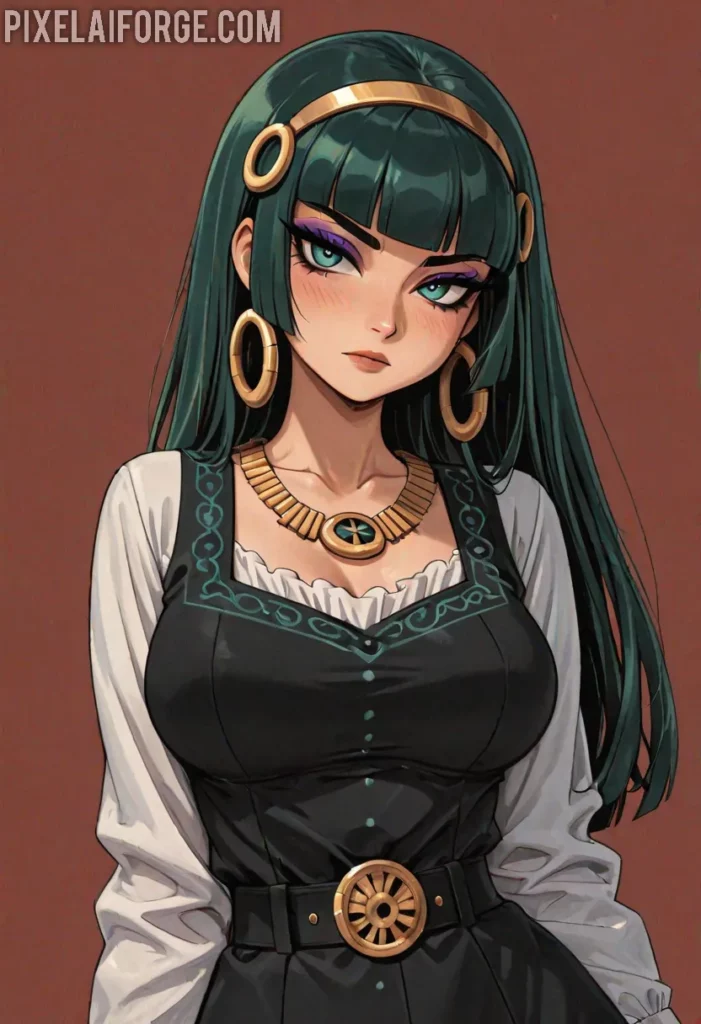 Imágenes Anime de Cleopatra Creadas con IA: El Arte de la Reina del Nilo