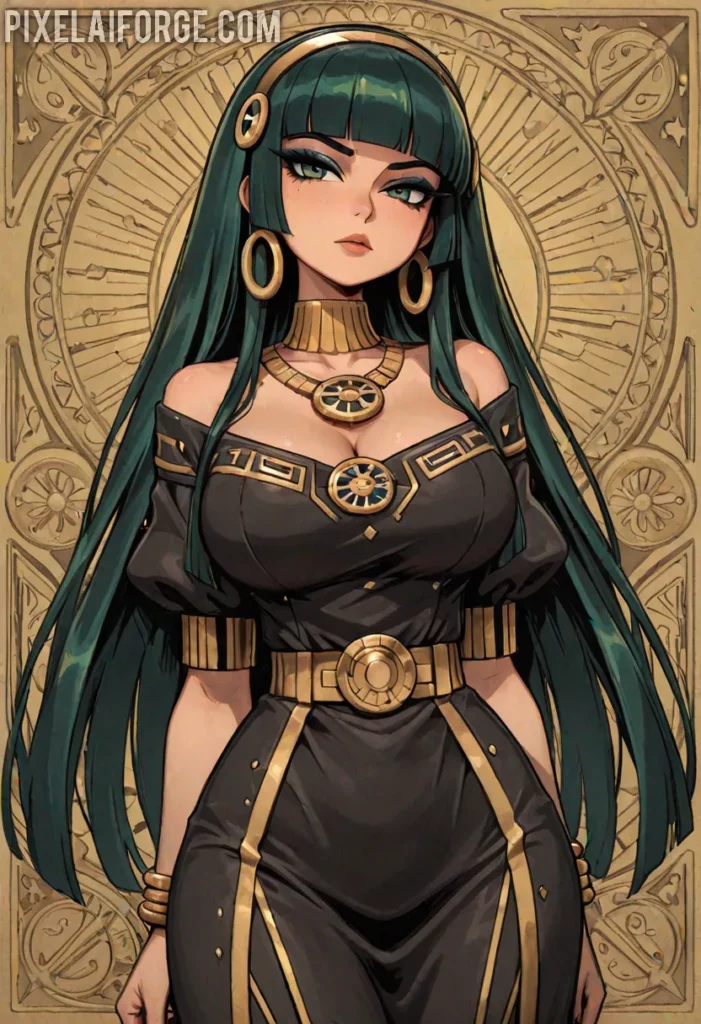 Imágenes Anime de Cleopatra Creadas con IA: El Arte de la Reina del Nilo