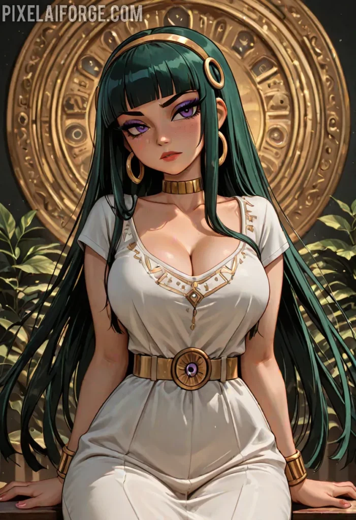 Imágenes Anime de Cleopatra Creadas con IA: El Arte de la Reina del Nilo