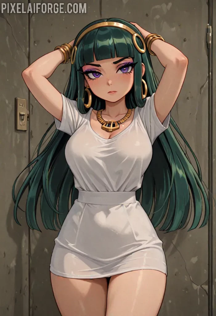 Imágenes Anime de Cleopatra Creadas con IA: El Arte de la Reina del Nilo