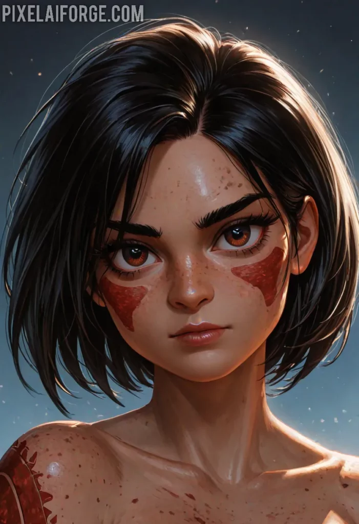 Imágenes Anime de Guerreras Cyborg Creadas con IA: Futurismo y Acción