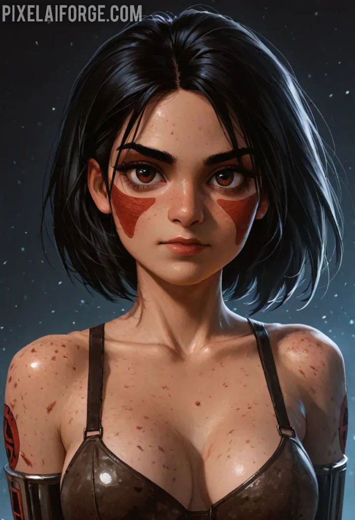Imágenes Anime de Guerreras Cyborg Creadas con IA: Futurismo y Acción