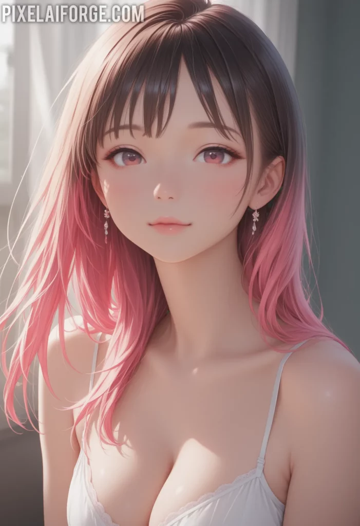 Rostro de chica soñado con Flux 1 Dev Descubre la creación perfecta
