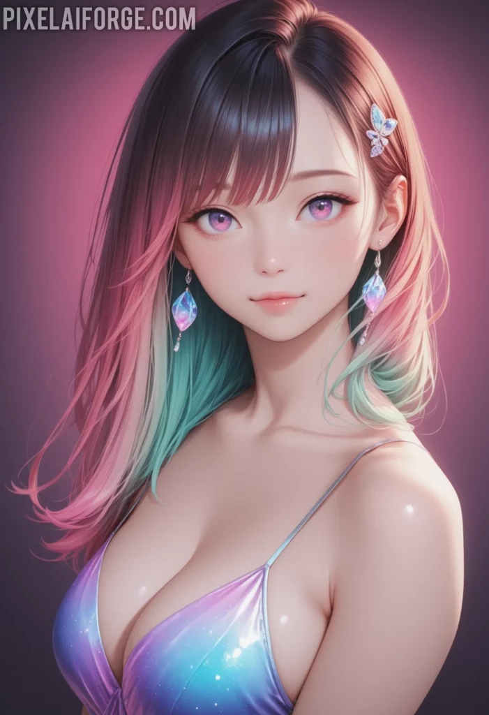 Rostro de chica soñado con Flux 1 Dev Descubre la creación perfecta