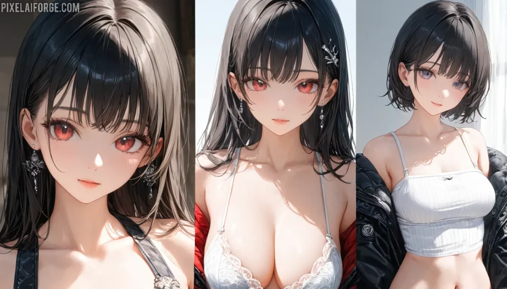 Comparación “antes y después” de una escena coloreada manualmente vs. con IA