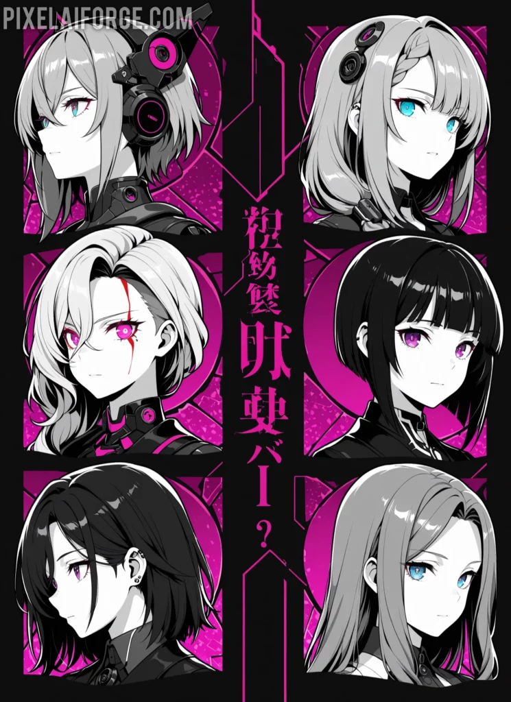 Galería de la obra de Veselin Petrov homenaje al anime icónico que marcó generaciones