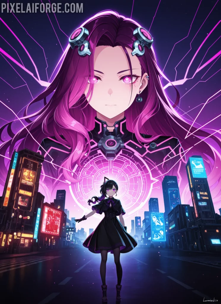 Galería de la obra de Veselin Petrov homenaje al anime icónico que marcó generaciones