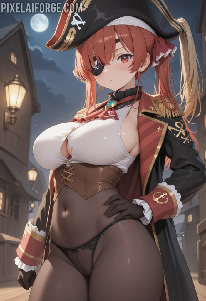 ilustración estilo anime generada por IA